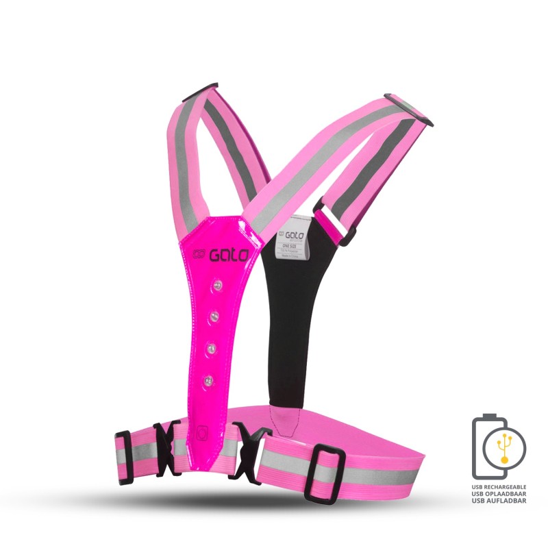 LED USB SPORT VEST