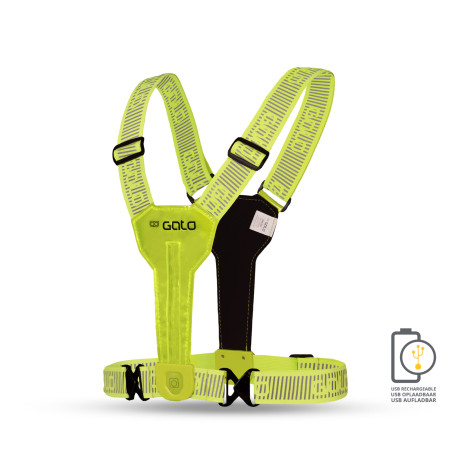 LED Hardloopvest USB Ultra | Hardloopvest met Verlichting